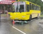 ДТП в Нижней Тавде: столкнулись автобус и питбайк