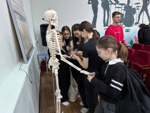 20 школьников погрузились в мир анатомии