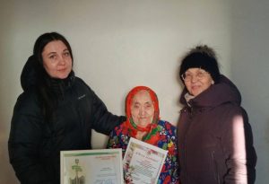 Халилова Срур Рахматулловна отпраздновала 94-летний юбилей в селе Киндер