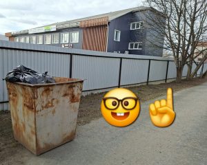 Важно правильно утилизировать отходы!