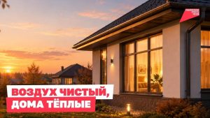 Печи гаснут, трубы перестают коптить — и небо снова чистое ☀️